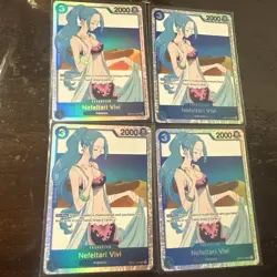 Nefeltari Vivi EB02-026 SR - ONE PIECE Card Game ENGLISH x4 - Image 1