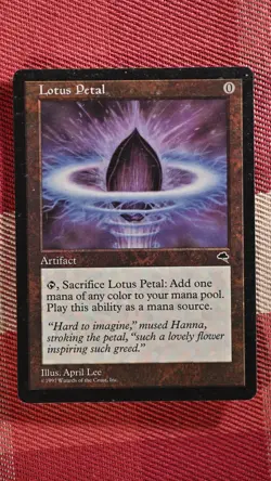 Lotus Petal Tempest Regular MTG Rare - Image 1