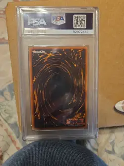 PSA 9 Summoned Skull MRD-003 Ultra Rare 2002 Yugioh Metal Raiders Original Print - Image 2