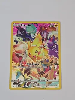 PokÃ©mon Pikachu TCG Card Crown Zenith 160/159 Holo Secret Rare NM/Mint Condition - Image 1