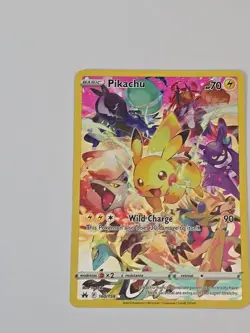 PokÃ©mon Pikachu TCG Card Crown Zenith 160/159 Holo Secret Rare NM/Mint Condition - Image 2