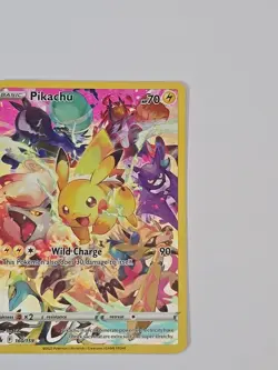 PokÃ©mon Pikachu TCG Card Crown Zenith 160/159 Holo Secret Rare NM/Mint Condition - Image 3