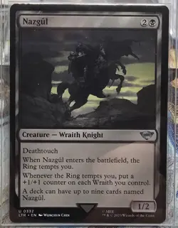 NazgÃ»l - Wraith Knight Magic: The Gathering Card - Image 1