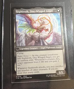 Sephiroth, Fabled SOLDIER MTG Final Fantasy Non-foil #0115 NM - Image 2