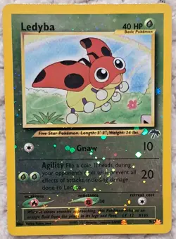 Ledyba Reverse Holo 7/18 Pokemon TCG 2001 Southern Islands Promo Card - Image 5