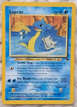 Pokemon Card - Lapras Southern Islands 12/18 Promo - Image 1