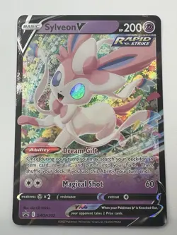Sylveon V Black Star Promo - SWSH202 - Sword & Shield Promo Pokemon 2022 - Image 1