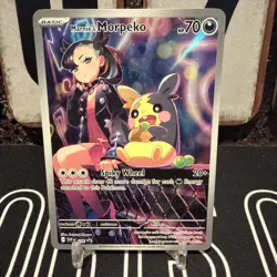 Pokemon TCG Marnie's Morpeko SVP 206 Rival Battle Deck Black Star Promo - Image 1