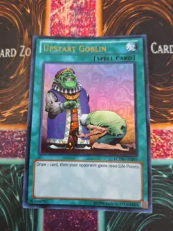 Yugioh Upstart Goblin LCYW-EN265 Ultra Rare Unlimited Near Mint - Image 1