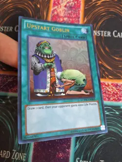 Yugioh Upstart Goblin LCYW-EN265 Ultra Rare Unlimited Near Mint - Image 2