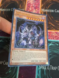 Yugioh Caius the Mega Monarch SECE-EN035 Ultra Rare 1st Edition Near Mint - Image 2
