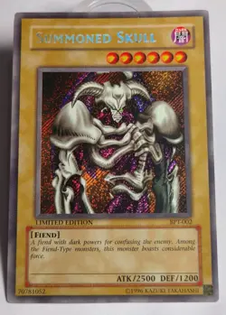 Summoned Skull BPT-002 Secret Rare Limited Edition Yu-Gi-Oh Card NM - Image 1