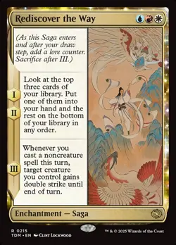 Rediscover the Way Regular - Tarkir: Dragonstorm MTG-NM - Image 1