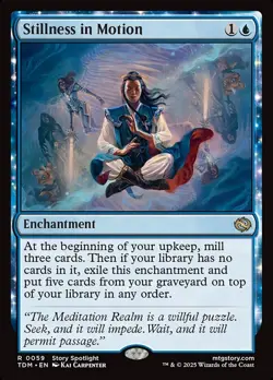 Stillness in Motion Regular - Tarkir: Dragonstorm MTG-NM - Image 1