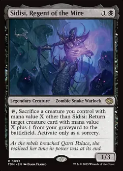 Sidisi, Regent of the Mire Foil - Tarkir: Dragonstorm MTG-NM - Image 1