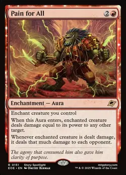 1 x Pain for All - Edge of Eternities - NM-Mint - MTG - Image 1