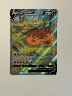 Charizard V SWSH260 (Black Star Promo) Sword & Shield Pokemon TCG (C) - Image 1
