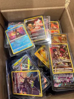 Pokemon Card Lot, All Holo's All in Top Loaders (Rainbow, Gold, Full Art, etc) - Image 1