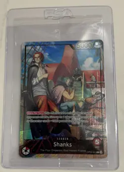One Piece SHANKS OP09-001 - Promo Card PSA SEALED - Free Shipping! - Image 1