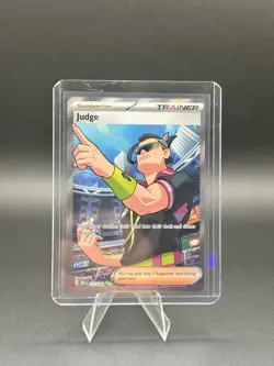 PokÃ©mon TCG: Judge 222/182 Destined Rivals Full Art NM Pokemon Card - Image 1