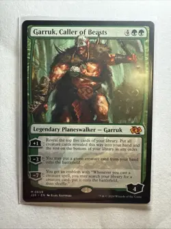 MTG Garruk, Caller of Beasts Magic 2014 172/249 Regular Mythic Near Mint  - Image 1