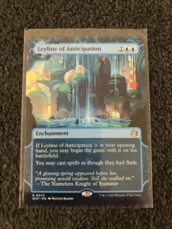 Magic The Gathering MTG - Leyline of Anticipation - Wilds of Eldraine WOT / WOE - Image 1