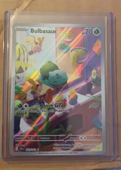 POKEMON TCG BULBASAUR 143/142 STELLAR CROWN ENGLISH NM - Image 1