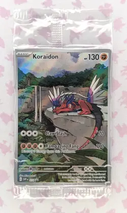 Koraidon 014 Sv: Scarlet & Violet Promo Cards Holo Sealed Pokemon TCG - Image 1
