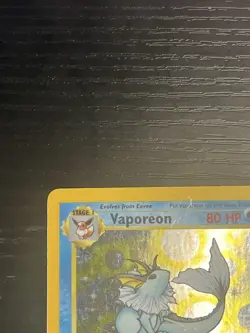 Pokemon TCG Vaporeon 12/64 Jungle Set  Holo Rare Card Vintage WOTC 1999 LP - Image 3