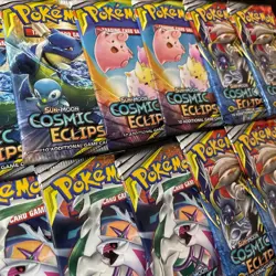 PokÃ©mon Trading Card Game Sun & Moon Cosmic Eclipse Booster Pack - Image 1
