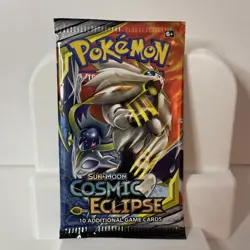 PokÃ©mon Trading Card Game Sun & Moon Cosmic Eclipse Booster Pack - Image 4