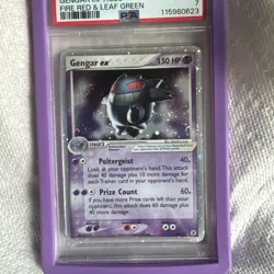 Pokemon Gengar EX Holo Card 108/112 FireRed & LeafGreen Psa7 - Image 12