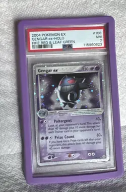 Pokemon Gengar EX Holo Card 108/112 FireRed & LeafGreen Psa7 - Image 6