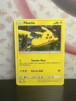 Pokemon TCG Pikachu SM04 Sun & Moon Promo - Holo Card Nintendo 2016 NM - Image 1