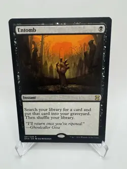 MTG Entomb Eternal Masters Regular Rare Card 087/249 Near Mint  Condition - Image 1