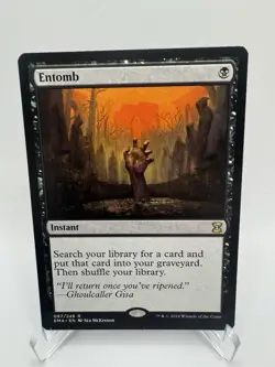 MTG Entomb Eternal Masters Regular Rare Card 087/249 Near Mint  Condition - Image 3