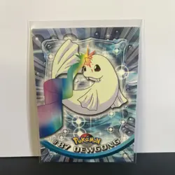Dewgong #87 - Topps BLUE LOGO - Tv Animation - Non Holo POKEMON CARD - Image 1