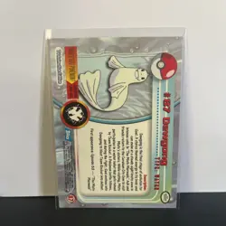 Dewgong #87 - Topps BLUE LOGO - Tv Animation - Non Holo POKEMON CARD - Image 2