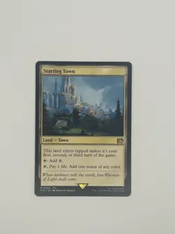 Starting Town Regular Card Final Fantasy Magic: The Gathering NM Condition - Image 1