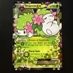 Shaymin EX XY148 Pokemon Card TCG XY Generations Black Star Promo - Image 1