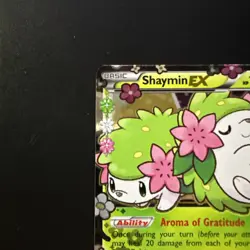 Shaymin EX XY148 Pokemon Card TCG XY Generations Black Star Promo - Image 3