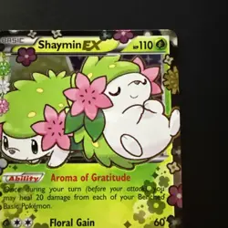 Shaymin EX XY148 Pokemon Card TCG XY Generations Black Star Promo - Image 4