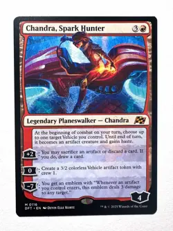 MTG - Chandra, Spark Hunter - DFT 0116 - Aetherdrift Mythic MTG Free Shipping!!! - Image 1