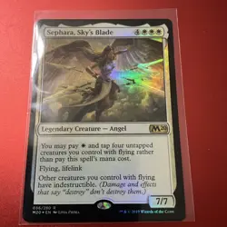 Sephara Sky's Blade FOIL 036/280 M20 M/NM - MTG Pack Fresh - Image 3