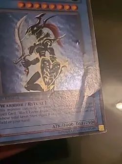 Yu-Gi-Oh - Black Luster Soldier - 1st Edition - SYE-024 - Heavily Played - Image 2