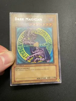 Yugioh Dark Magician SDY-006 Ultra Rare 1st Edition NA English Vintage - Image 3