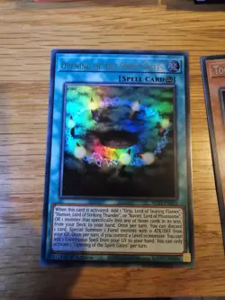 Yu-Gi-Oh MP21-EN251 Opening of The Spirit Gates 1st Edition Ultra Rare Card - Image 3