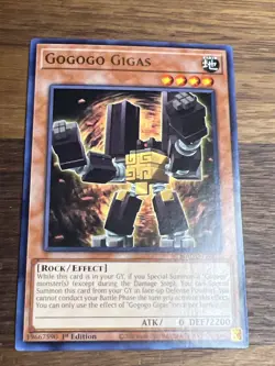 Yugioh! Gogogo Gigas - MAGO-EN121 - Rare - 1st Edition Near Mint, English - Image 3