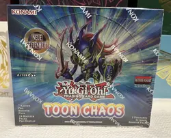 YU-GI-OH TOON CHAOS 1ST EDITION BOOSTER BOX FACTORY SEALED! German - Image 1