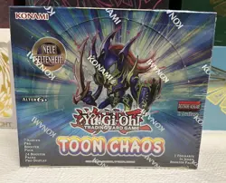 YU-GI-OH TOON CHAOS 1ST EDITION BOOSTER BOX FACTORY SEALED! German - Image 3